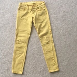 Yellow Old Navy jeans